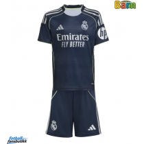 Real Madrid Rodrygo Goes #11 Bortedraktsett Barn 2025-26 Kortermet (+ Korte bukser)